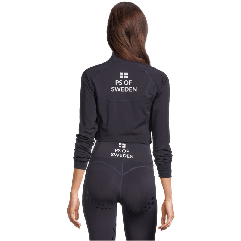 PS Of Sweden Tiffany Zip-Up Sweater - Navy-1